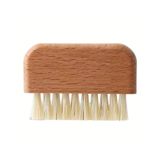 Natural Wooden Nail Brush with Sisal Bristles