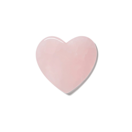 Gua Sha Rose Quartz Heart